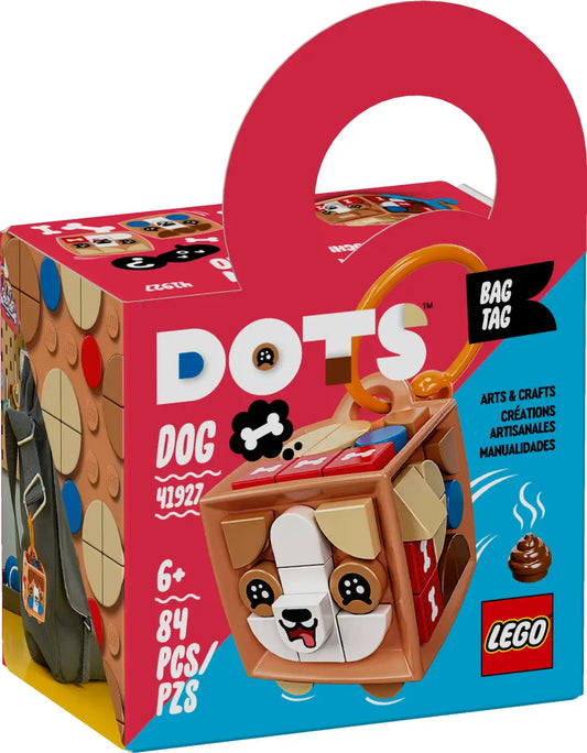 LEGO Dots 41927 Bag Tag Dog