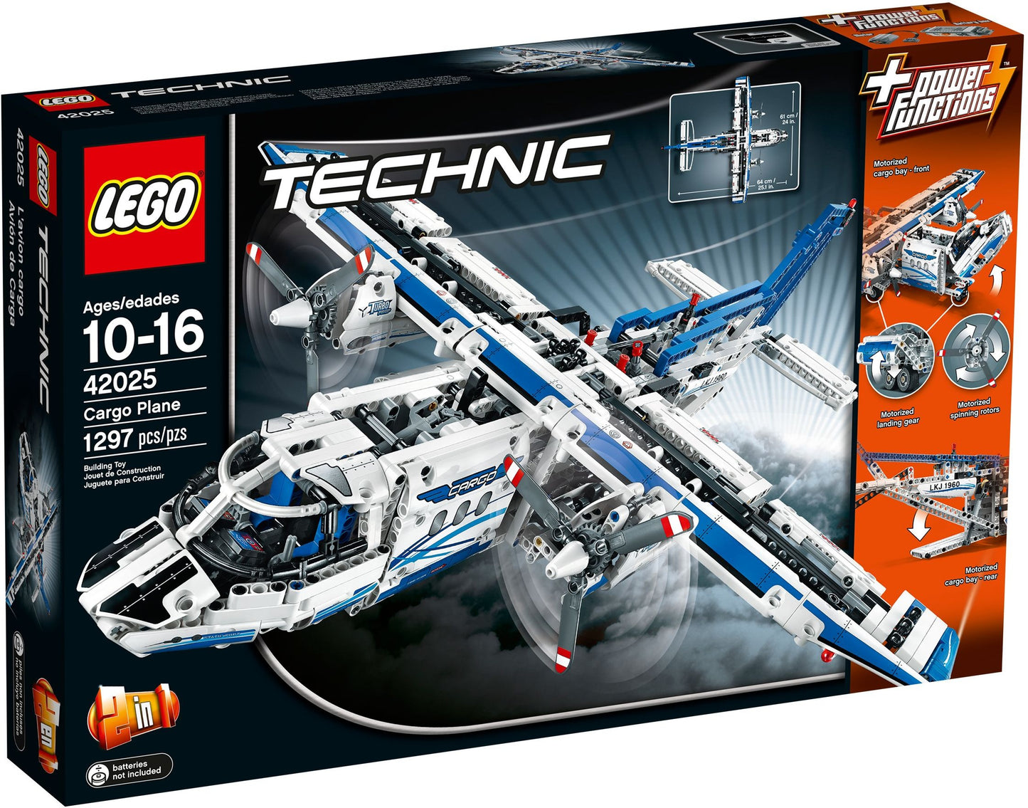 LEGO Technic 42025 Cargo Plane