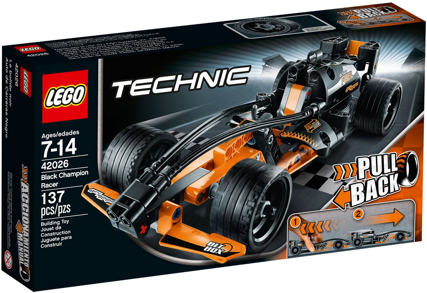 LEGO Technic 42026 Black Champion Racer