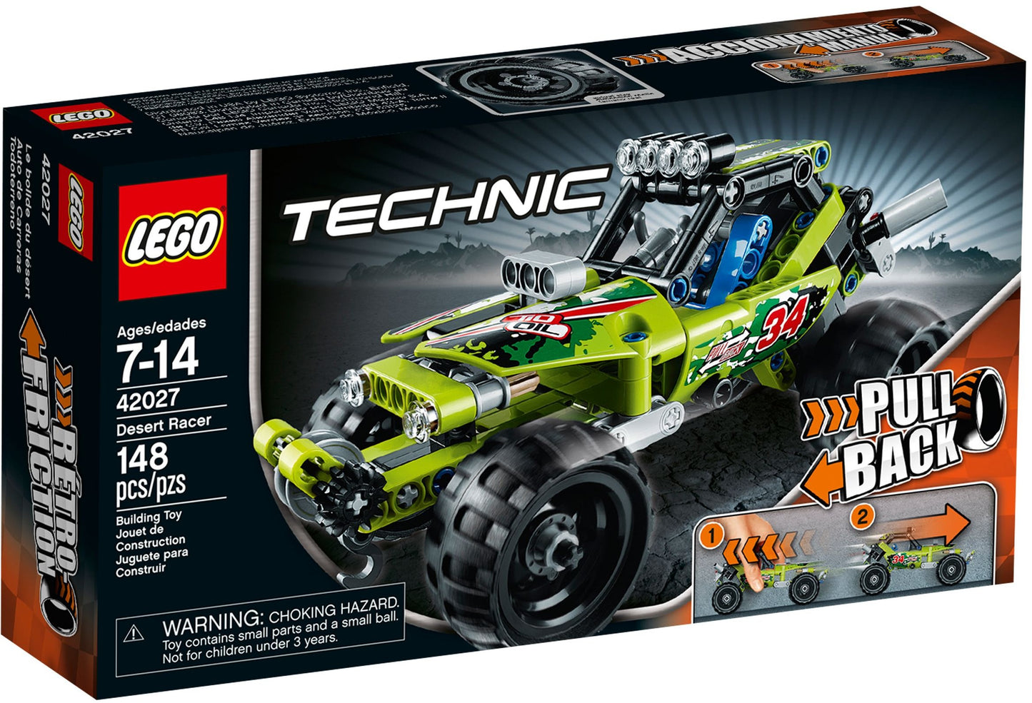 LEGO Technic 42027 Desert Racer