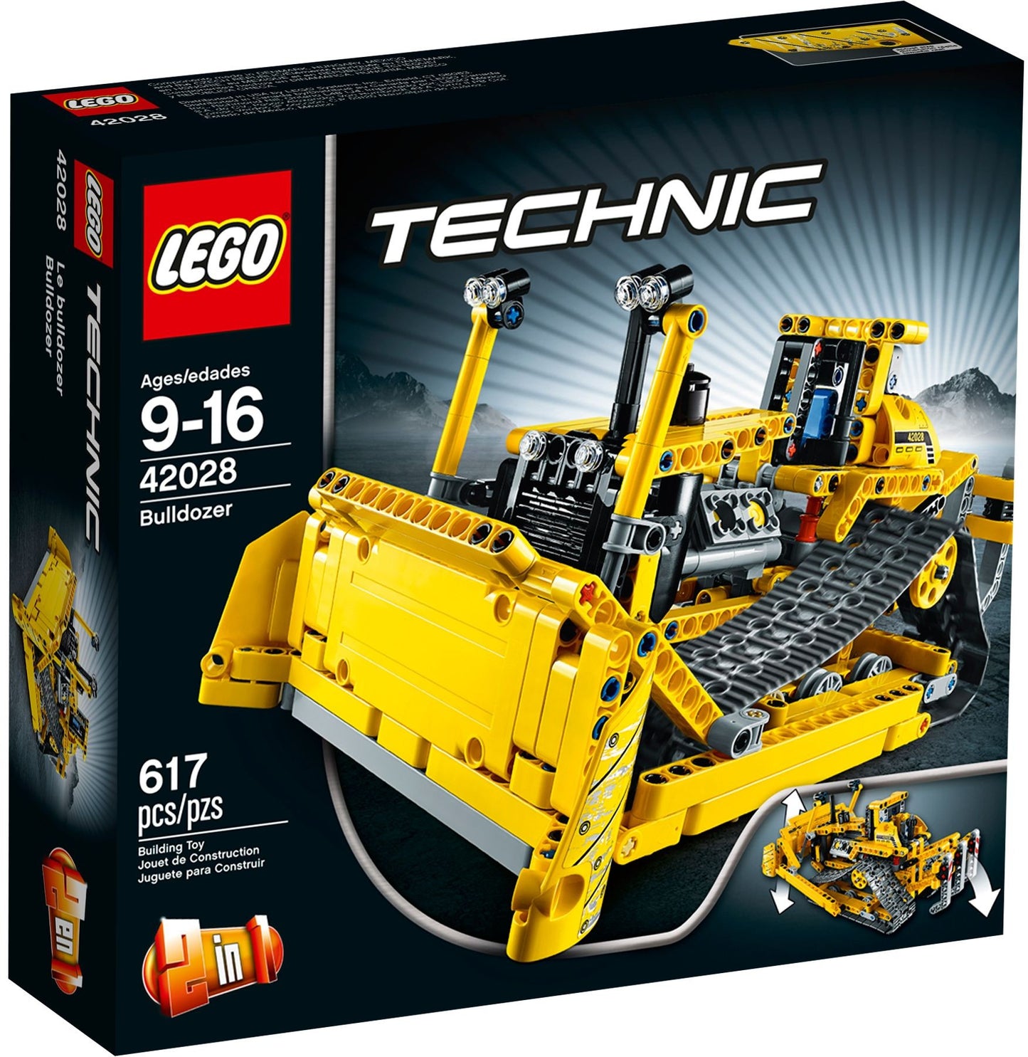 LEGO Technic 42028 Bulldozer