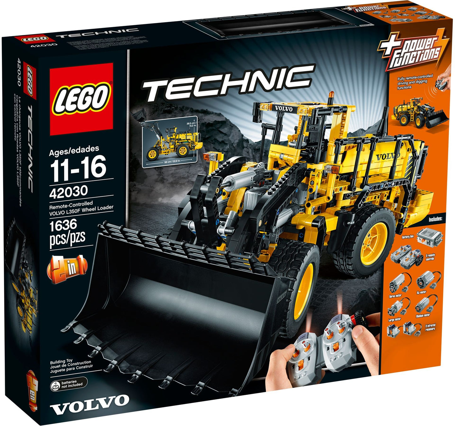 LEGO Technic 42030 Volvo L350F Wheel Loader