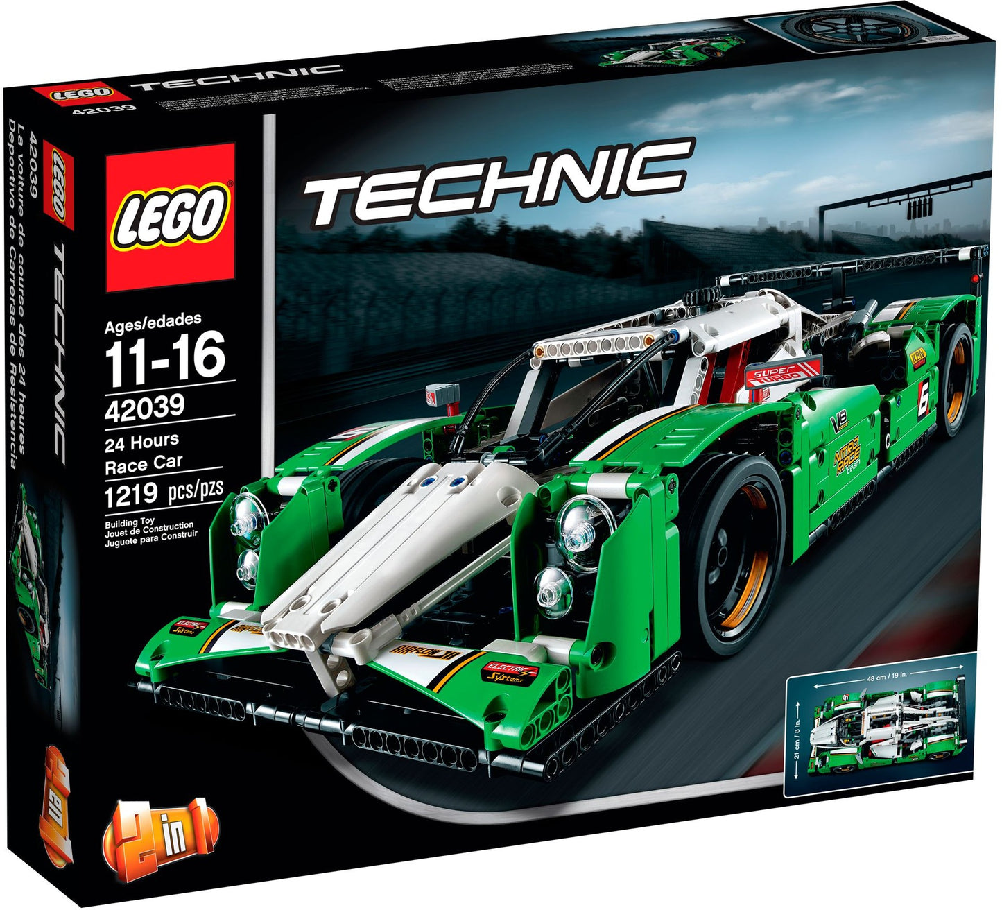 LEGO Technic 42039 24 Hours Race Car