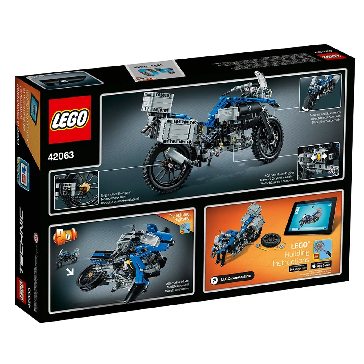 LEGO Technic 42063 BMW R1200 GS Adventure