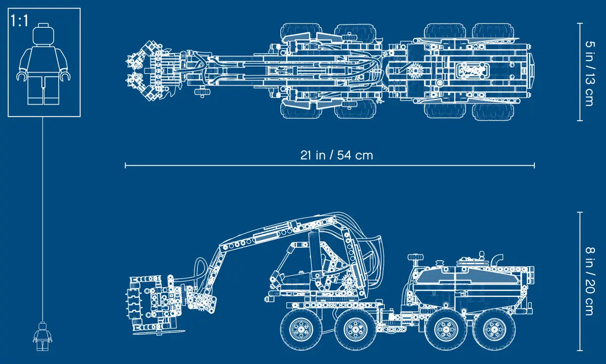 LEGO Technic 42080 Forest Machine