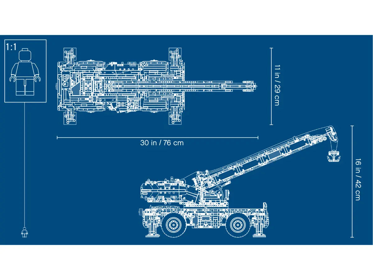 LEGO Technic 42082 Rough Terrain Crane