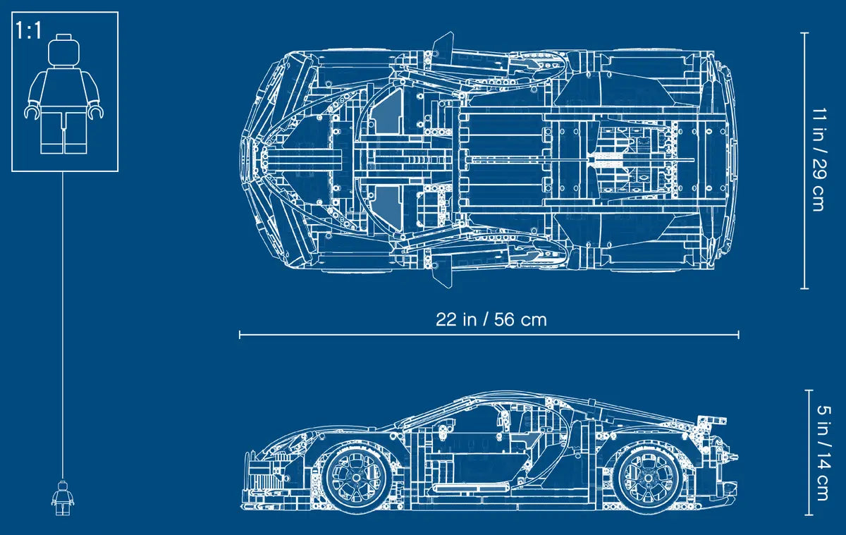 LEGO Technic 42083 Bugatti Chiron