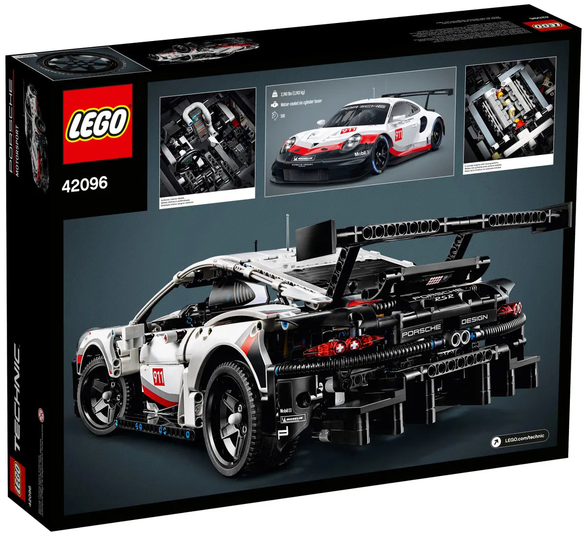 LEGO Technic 42096 Porsche 911 RSR