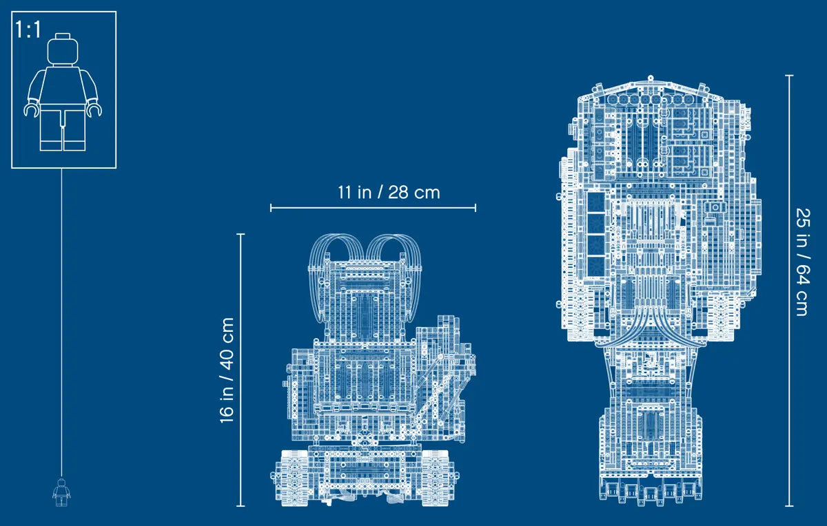 LEGO Technic 42100 Liebherr R 9800 Excavator