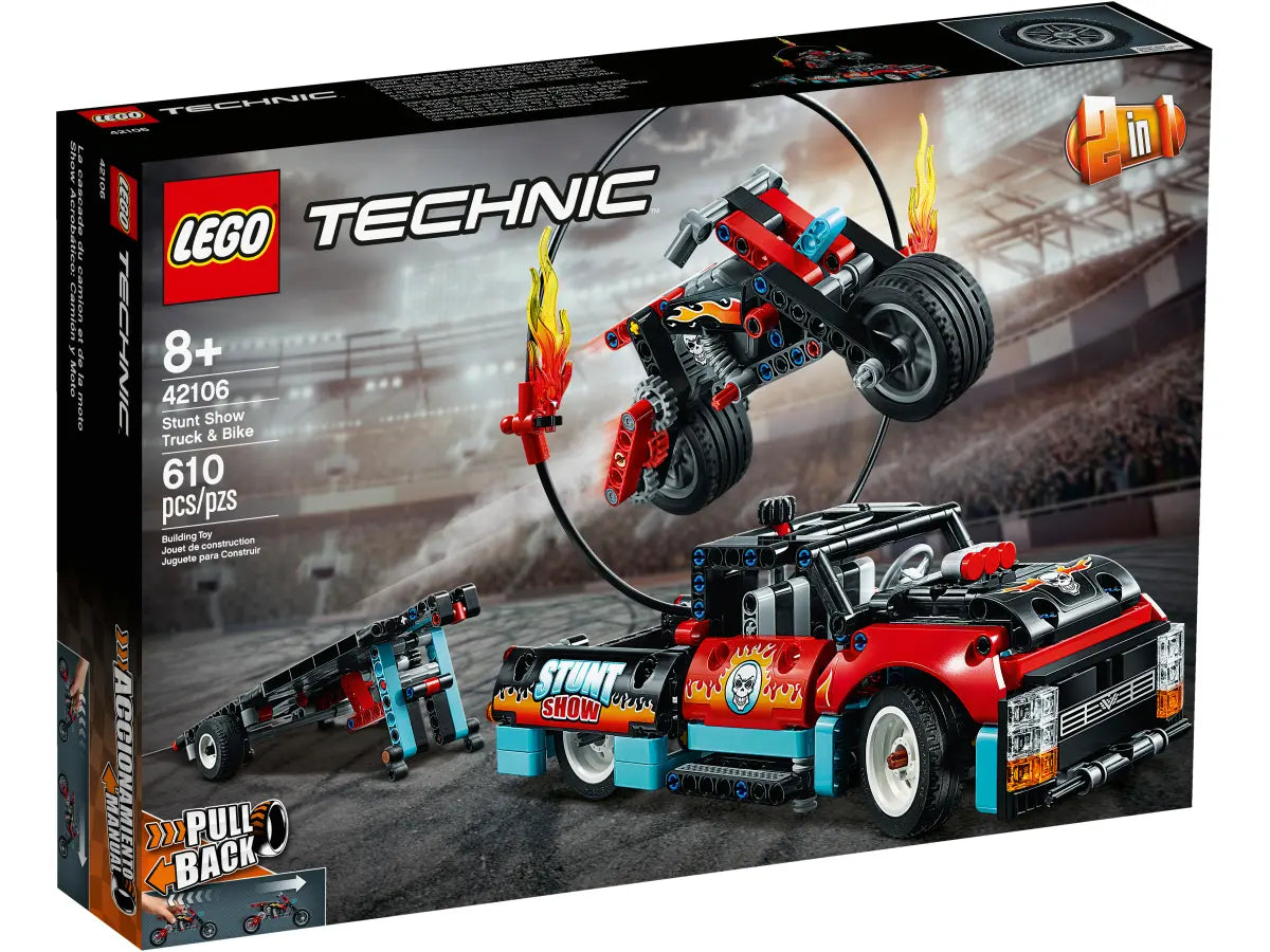 LEGO Technic 42106 Stunt Show Truck & Bike