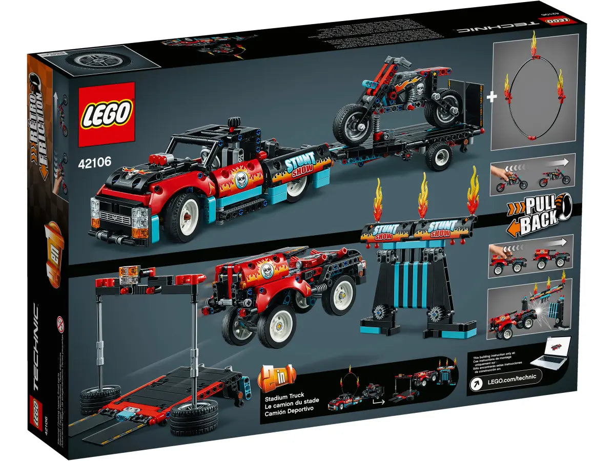 LEGO Technic 42106 Stunt Show Truck & Bike