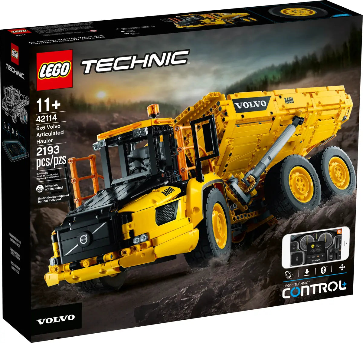 LEGO Technic 42114 6x6 Volvo Articulated Hauler