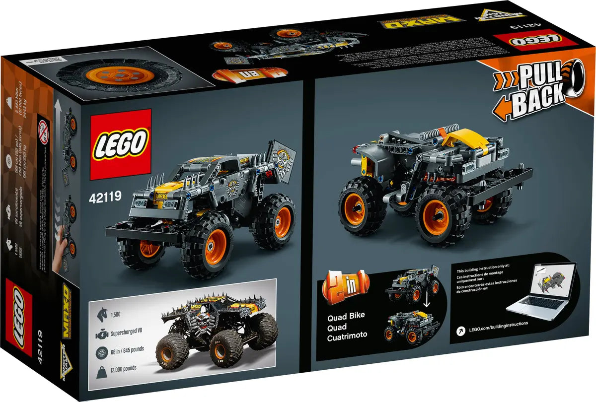 LEGO Technic 42119 Monster Jam Max-D