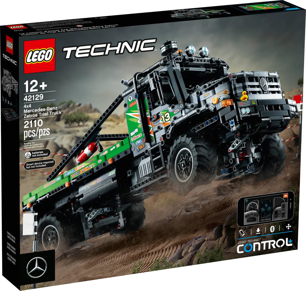 LEGO Technic 42129 4x4 Mercedes-Benz Zetros Trial Truck