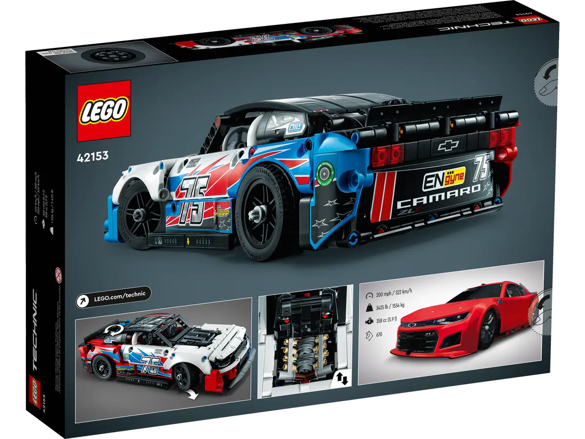 LEGO Technic 42153 NASCAR® Next Gen Chevrolet Camaro ZL1