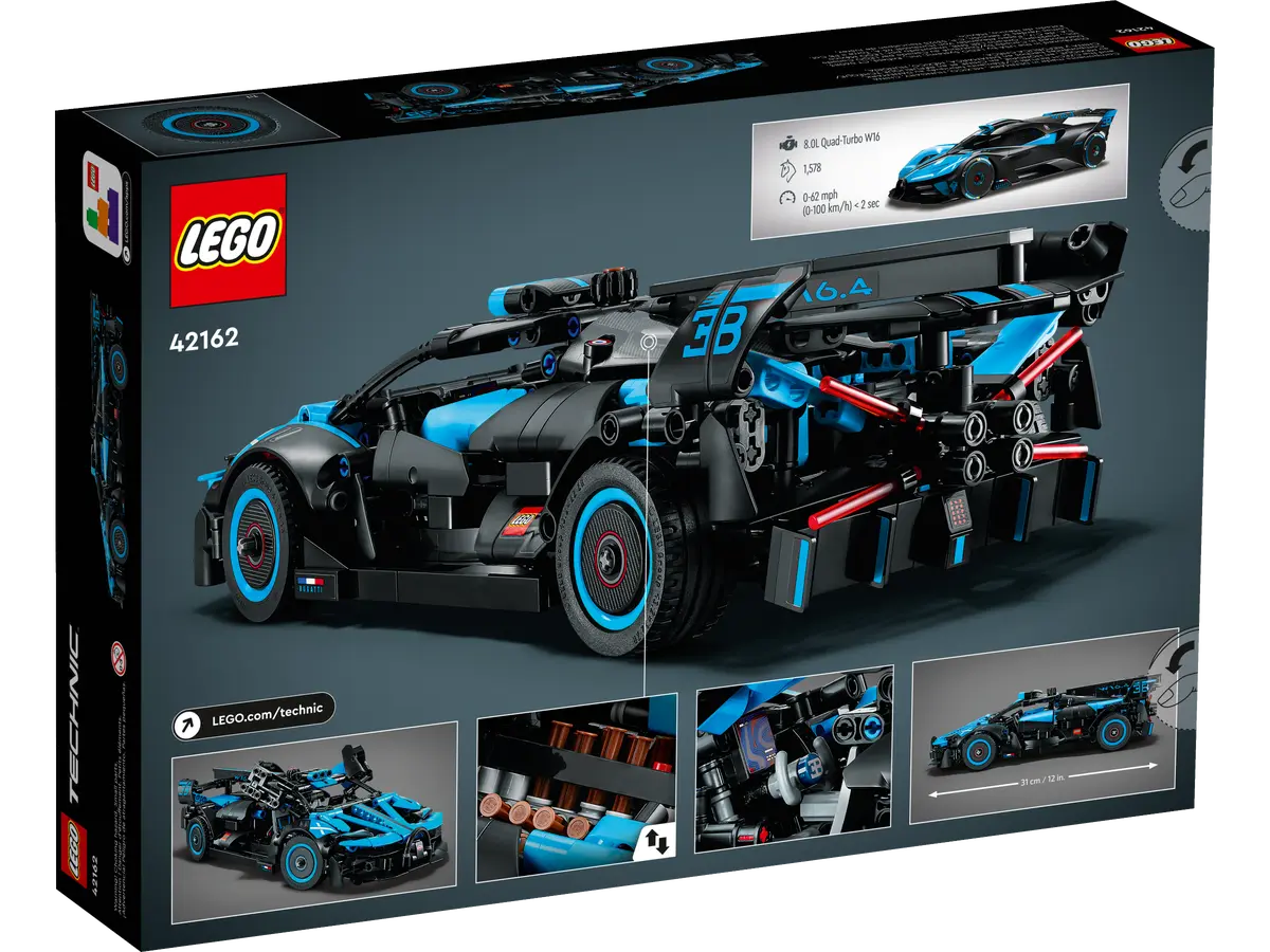 LEGO Technic 42162 Bugatti Bolide Agile Blue