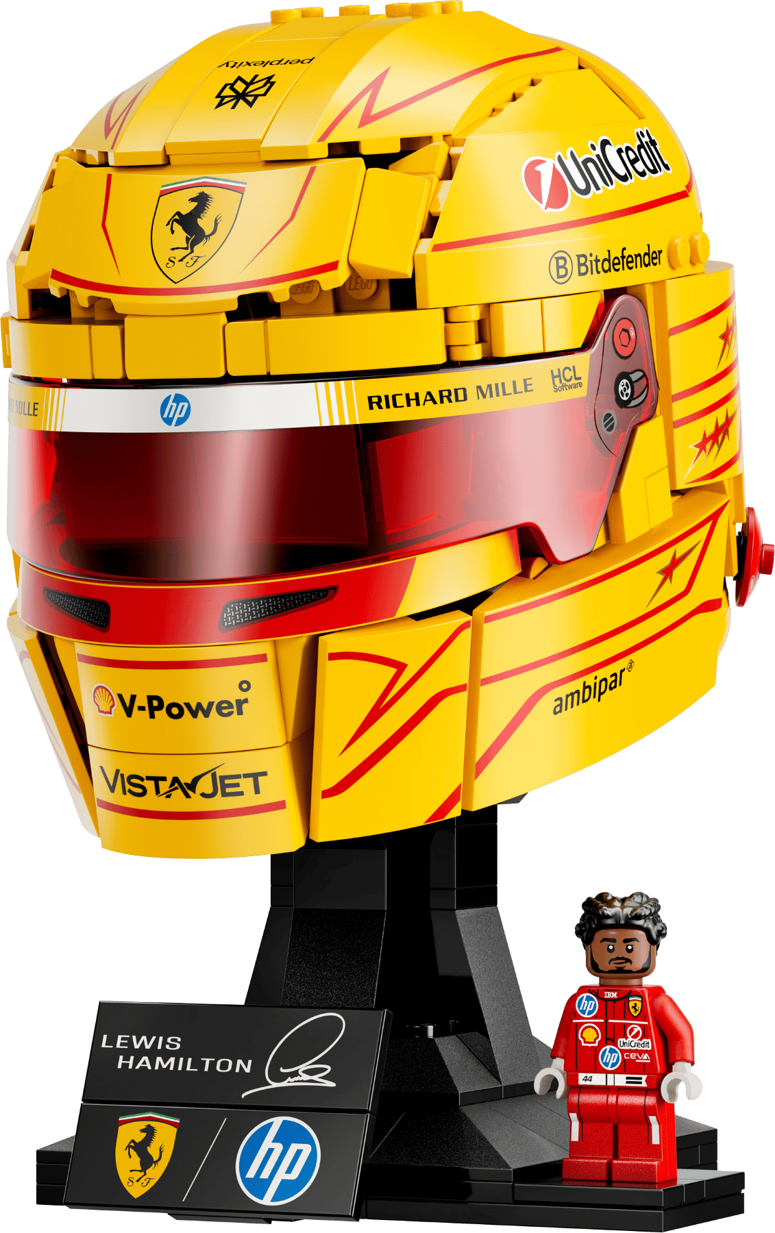 LEGO Editions 43022 Scuderia Ferrari HP Lewis Hamilton Helmet
