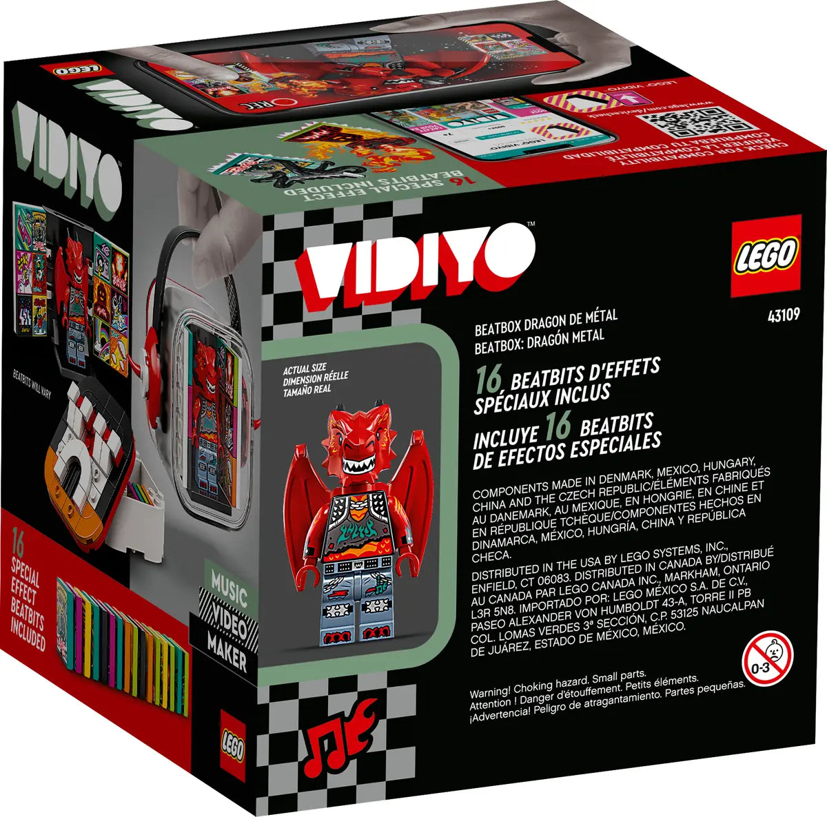 LEGO VIDIYO 43109 Metal Dragon Beatbox