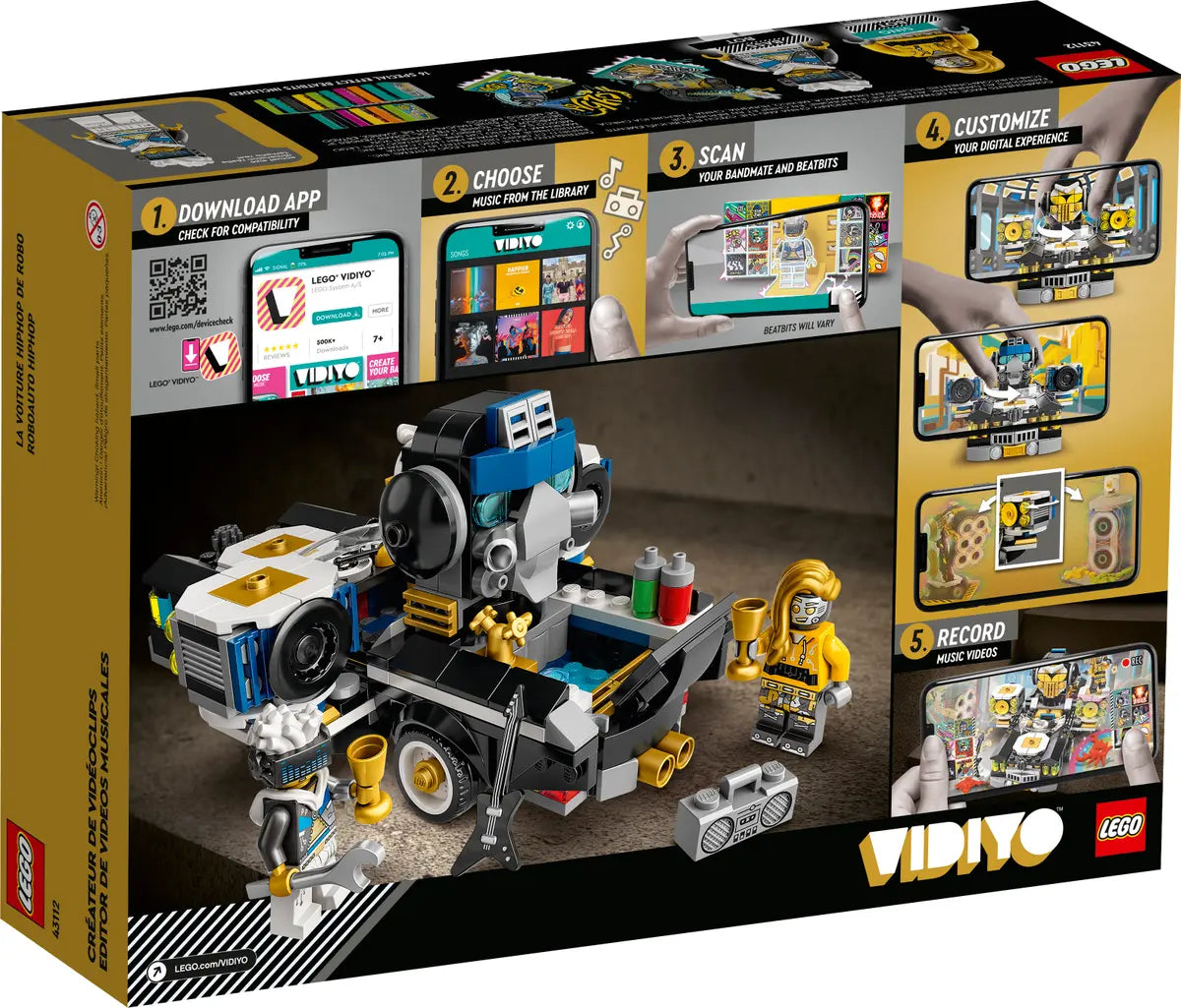 LEGO VIDIYO 43112 Robo HipHop Car