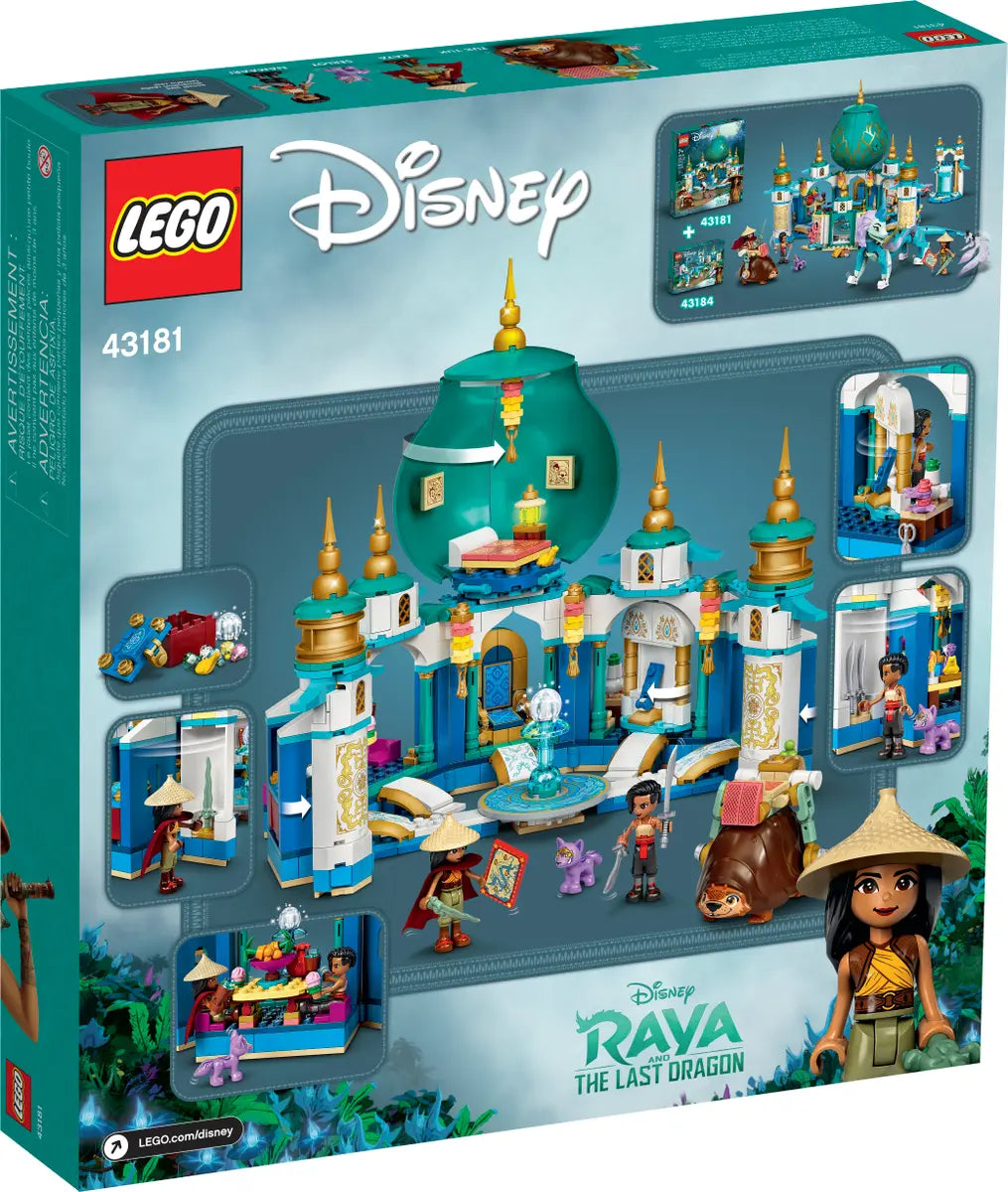 LEGO Disney Princess 43181 Raya and the Heart Palace