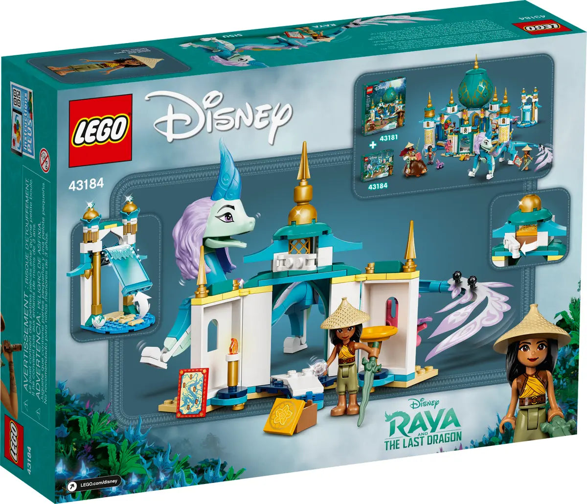 LEGO Disney Princess 43184 Raya and Sisu Dragon