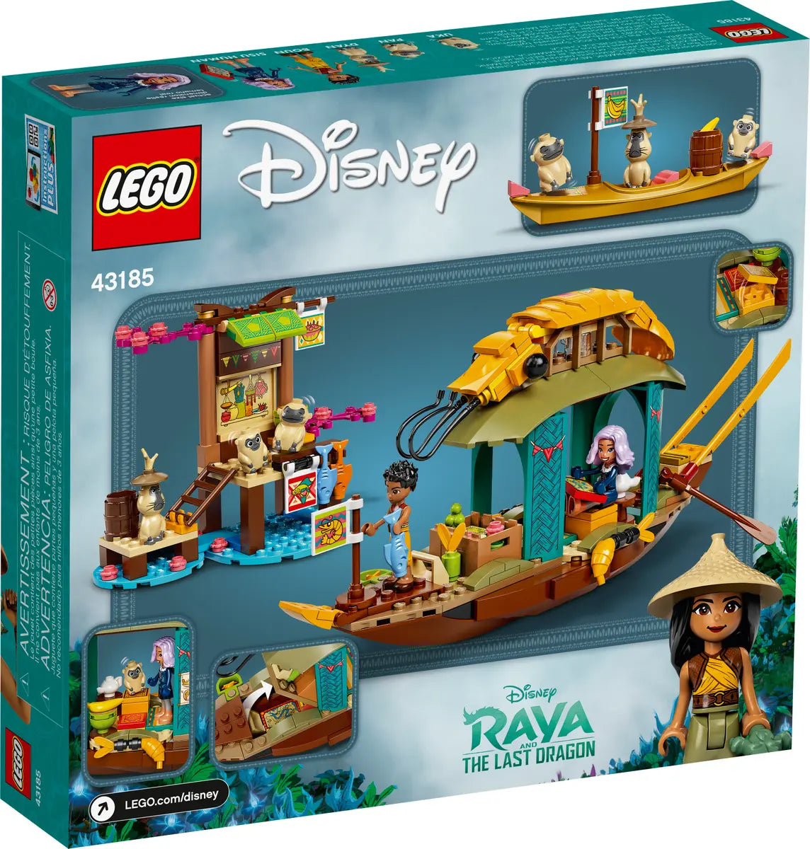 LEGO Disney Princess 43185 Boun's Boat