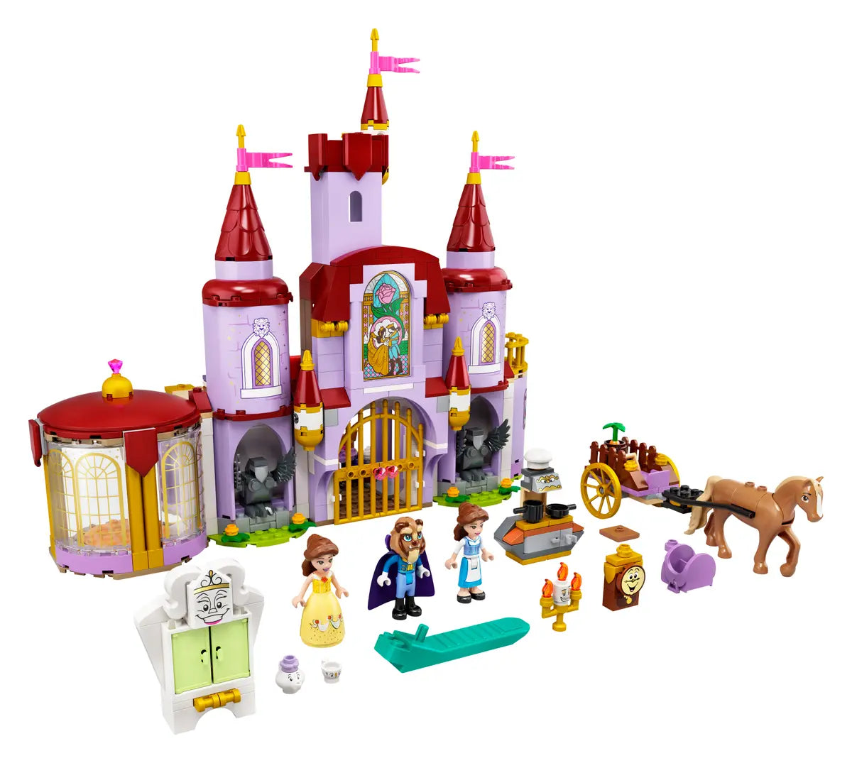 LEGO Disney Princess 43196 Belle and the Beast's Castle