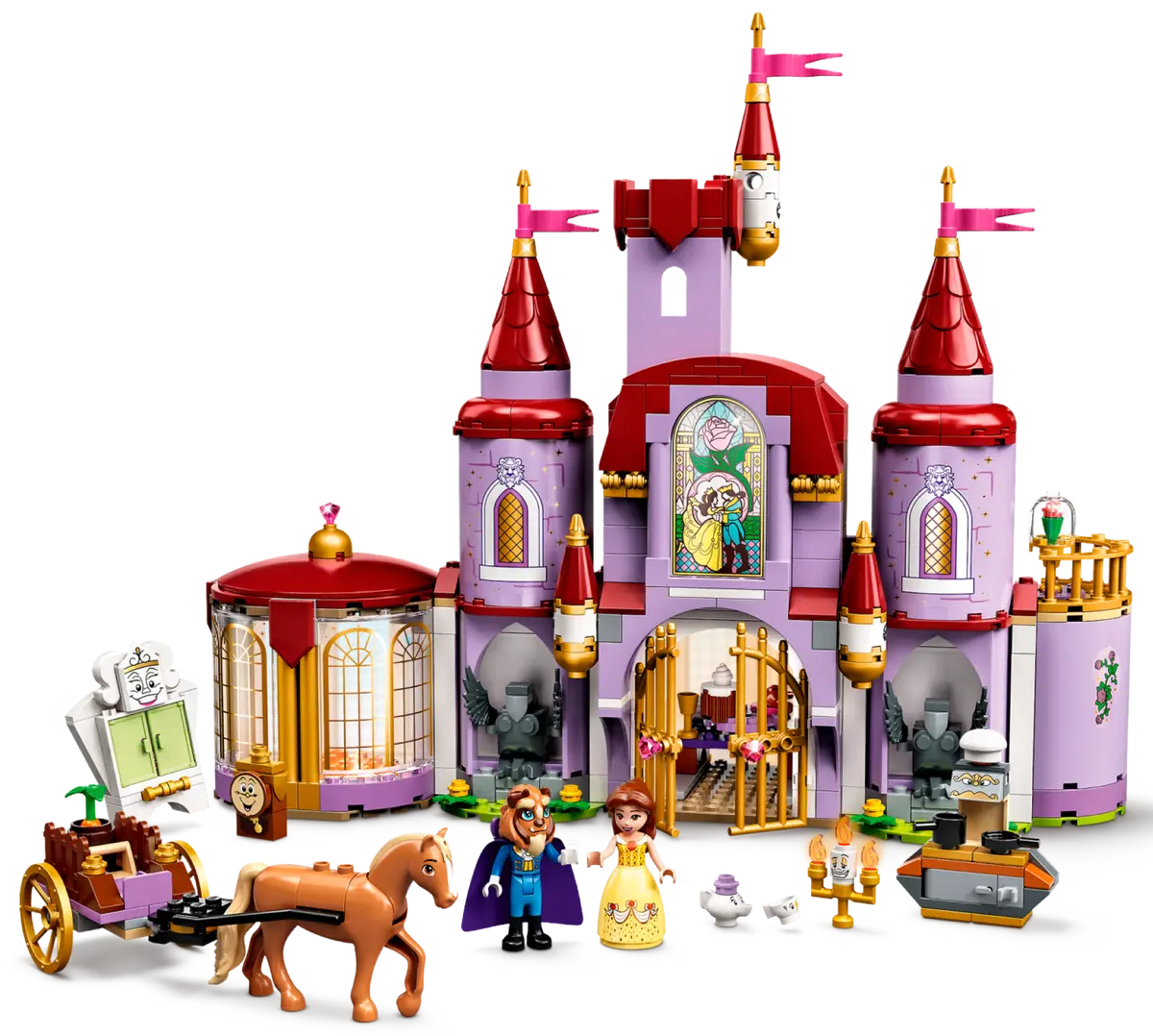 LEGO Disney Princess 43196 Belle and the Beast's Castle