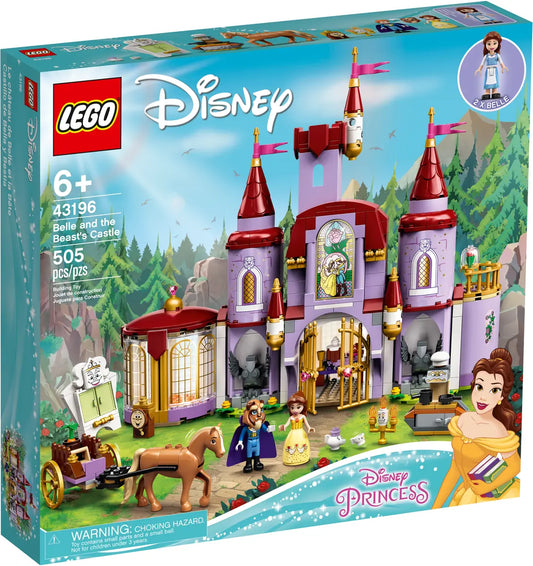 LEGO Disney Princess 43196 Belle and the Beast's Castle