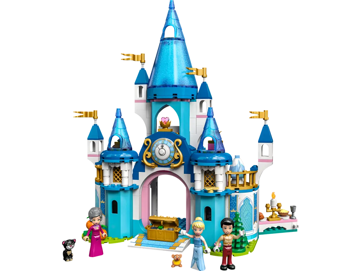 LEGO Disney 43206 Cinderella and Prince Charming's Castle