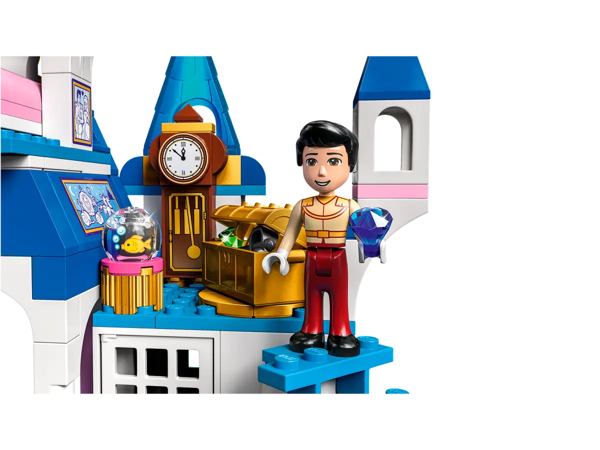 LEGO Disney 43206 Cinderella and Prince Charming's Castle
