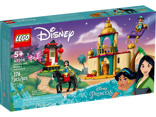 LEGO Disney Princess 43208 Jasmine & Mulan's Adventure