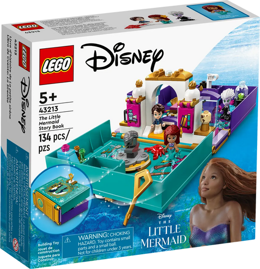 LEGO Disney 43213 The Little Mermaid Story Book