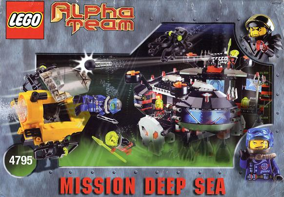 LEGO Alpha Team 4795 Ogel Underwater Base