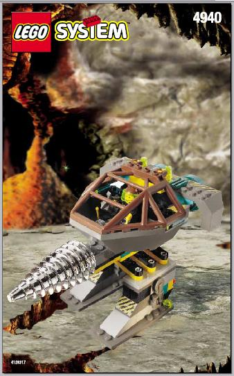 LEGO Rock Raiders 4940 Granite Grinder