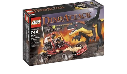 LEGO Dino Attack 7474 Urban Avenger vs. Raptor