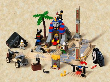 LEGO Adventurers 5978 مفاجأة سرية لأبو الهول الصحراوي