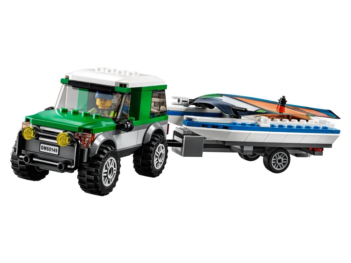 LEGO City 60149 Great Vehicles 4x4 with Catamaran