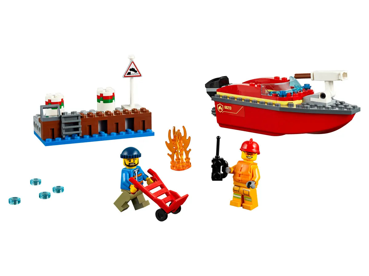 LEGO City 60213 Dock Side Fire