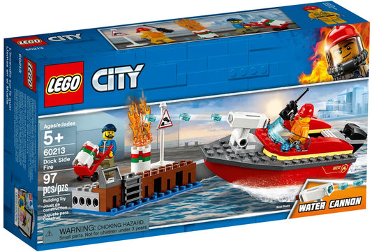 LEGO City 60213 Dock Side Fire