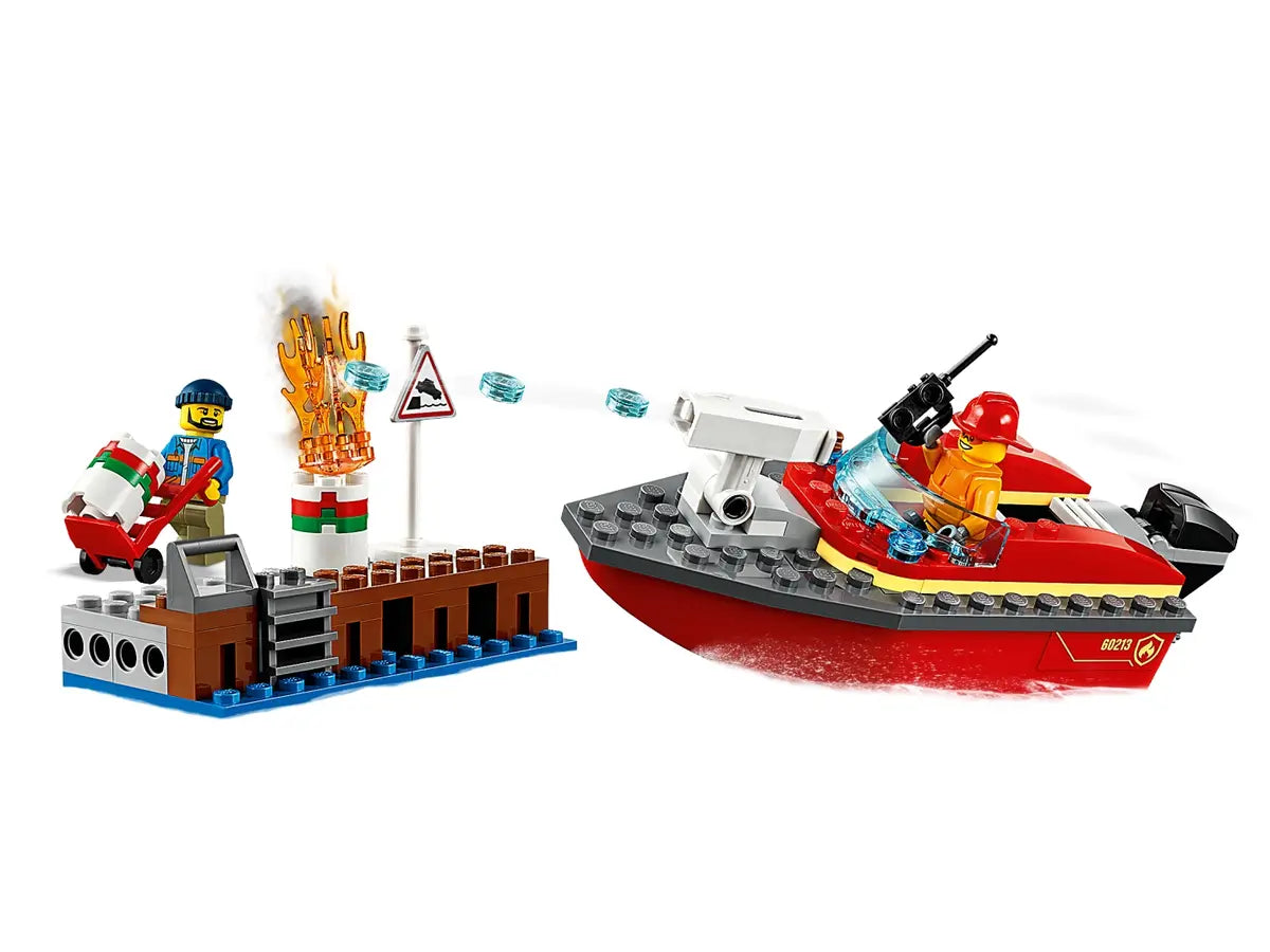 LEGO City 60213 Dock Side Fire