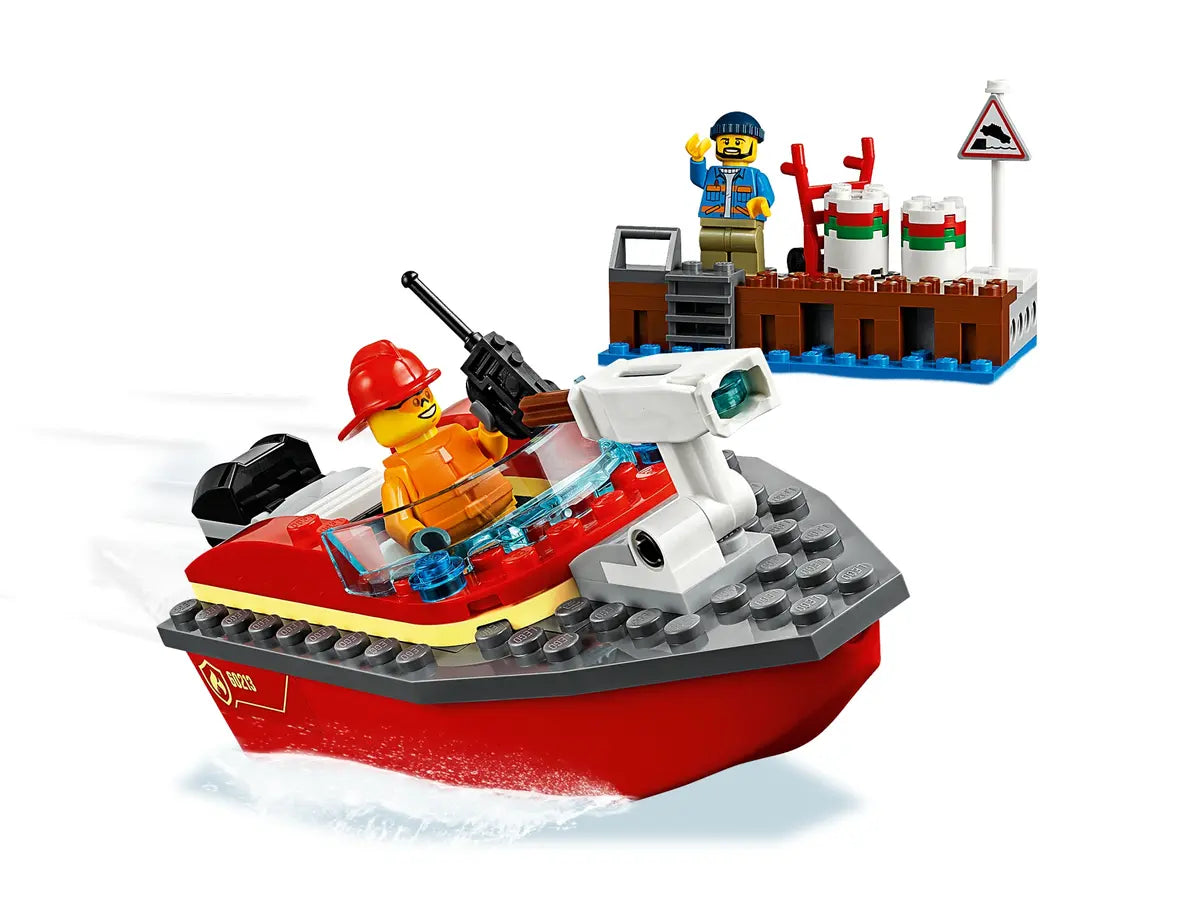 LEGO City 60213 Dock Side Fire