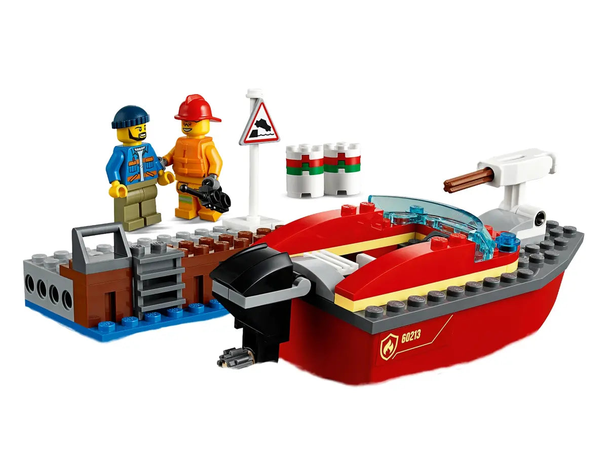 LEGO City 60213 Dock Side Fire