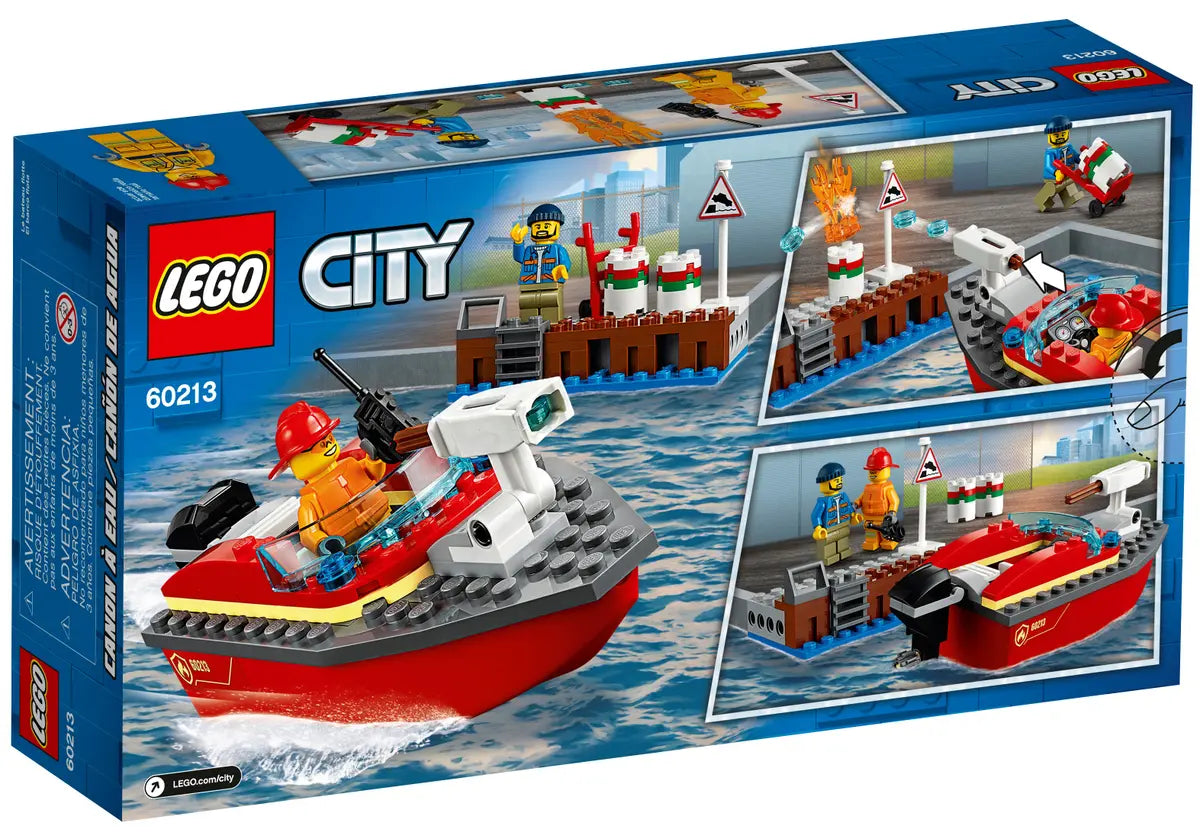 LEGO City 60213 Dock Side Fire