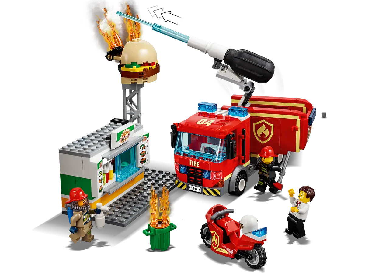 LEGO City 60214 Burger Bar Fire Rescue