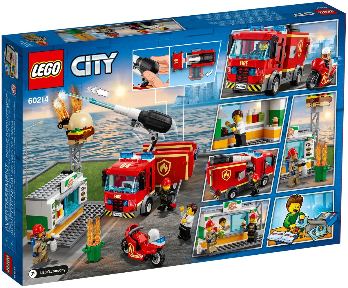 LEGO City 60214 Burger Bar Fire Rescue