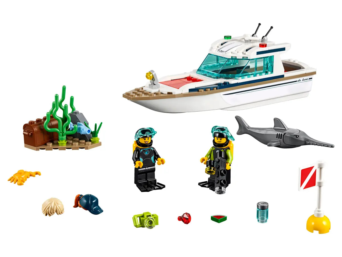 LEGO City 60221 Diving Yacht