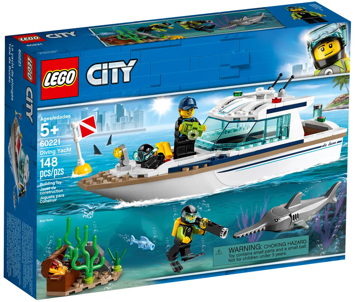 LEGO City 60221 Diving Yacht