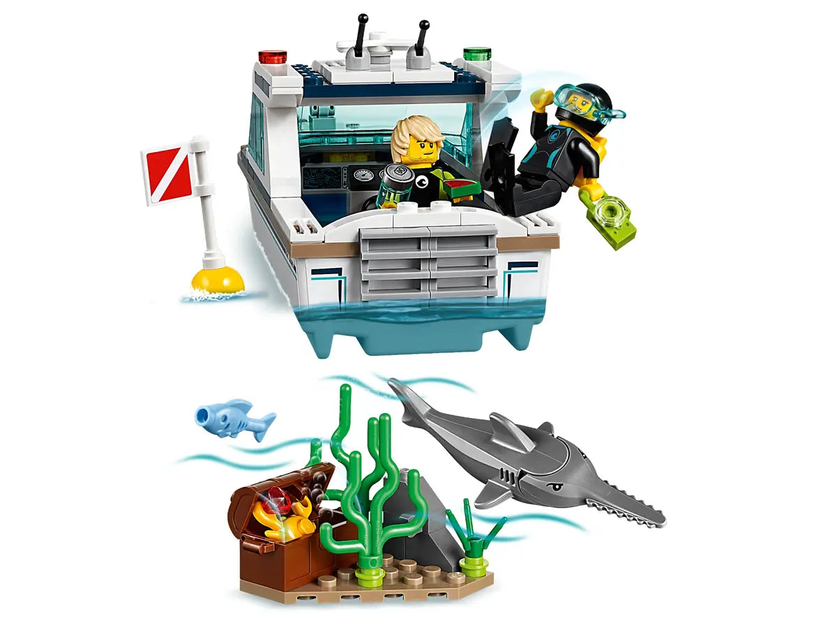 LEGO City 60221 Diving Yacht