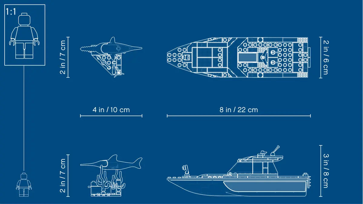 LEGO City 60221 Diving Yacht